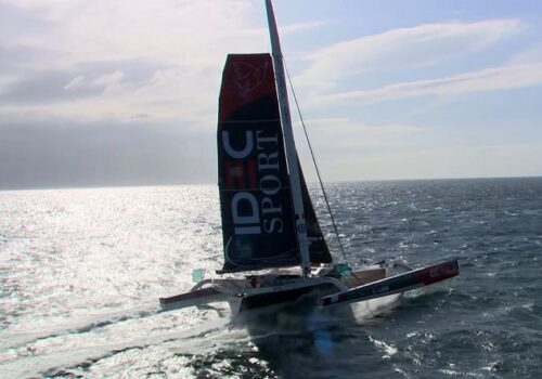 Images Hélico IDEC SPORT / Route du Rhum 2018