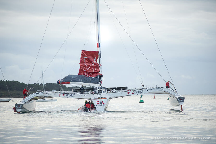 Départ ponton La Trinité sur mer