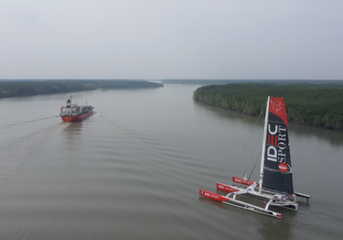 (drone) Arrivée Vietnam - IDEC SPORT © Photo : Fabrice Turri / IDEC SPORT