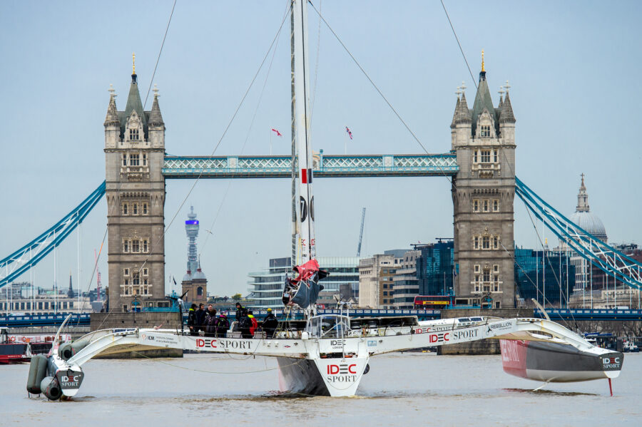 Londres - Arrivée IDEC SPORT