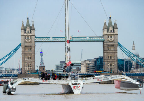 Londres - Arrivée IDEC SPORT