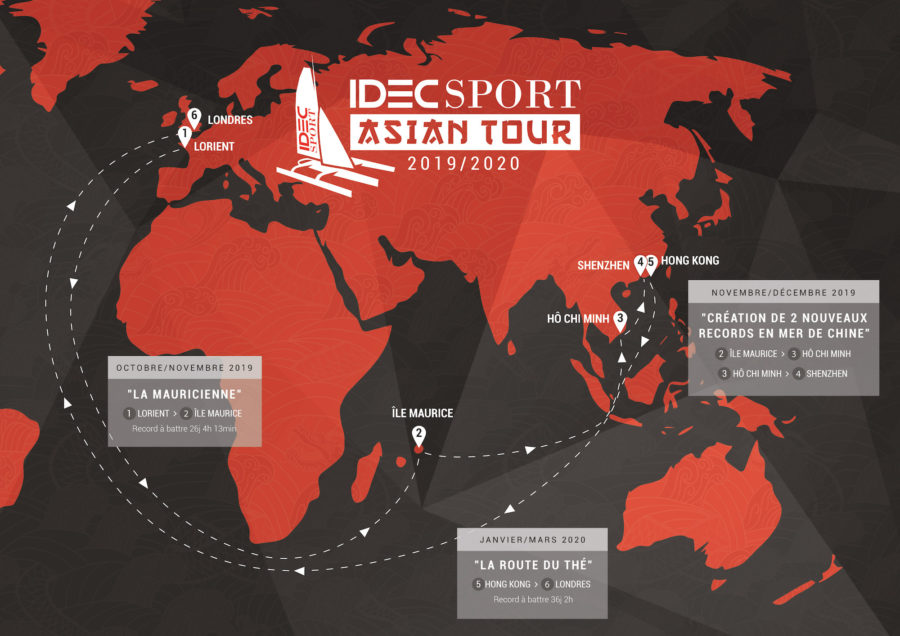 4 RECORDS - IDEC SPORT ASIAN TOUR 2019-2020