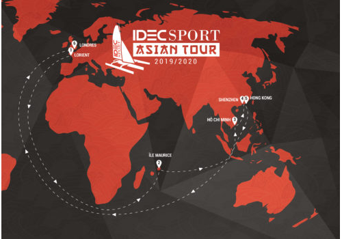 CARTE PARCOURS - IDEC ASIAN TOUR 2019-2020