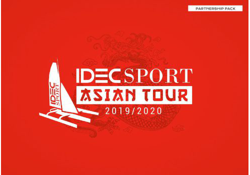 Plaquette IDEC Asian Tour English