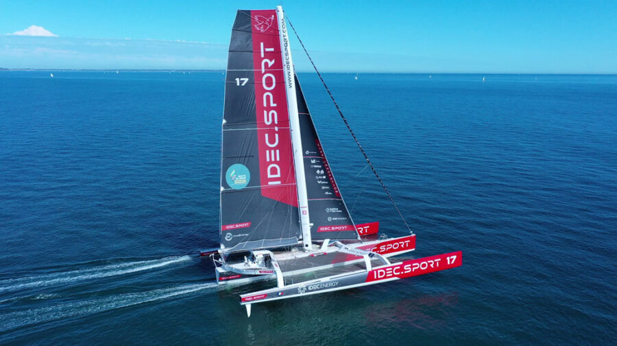 Vidéo Maxi-Trimaran IDEC SPORT - mai 2022