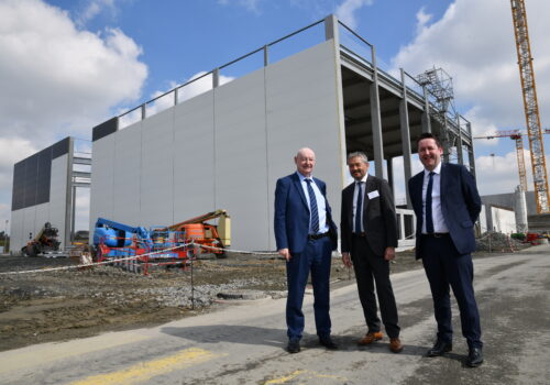 THEBAULT INGÉNIERIE LANCE LA 2EME PHASE DES TRAVAUX DE L’USINE DE POUDRE DE LAIT DU GROUPE SILL ENTREPRISES A LANDIVISIAU (29)