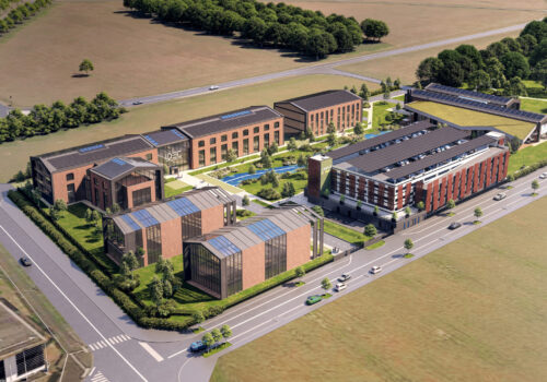 LE GROUPE IDEC LANCE LA CONSTRUCTION D’UN CAMPUS INNOVANT ET AMBITIEUX A LA CHAUSSEE-SAINT-VICTOR (41)